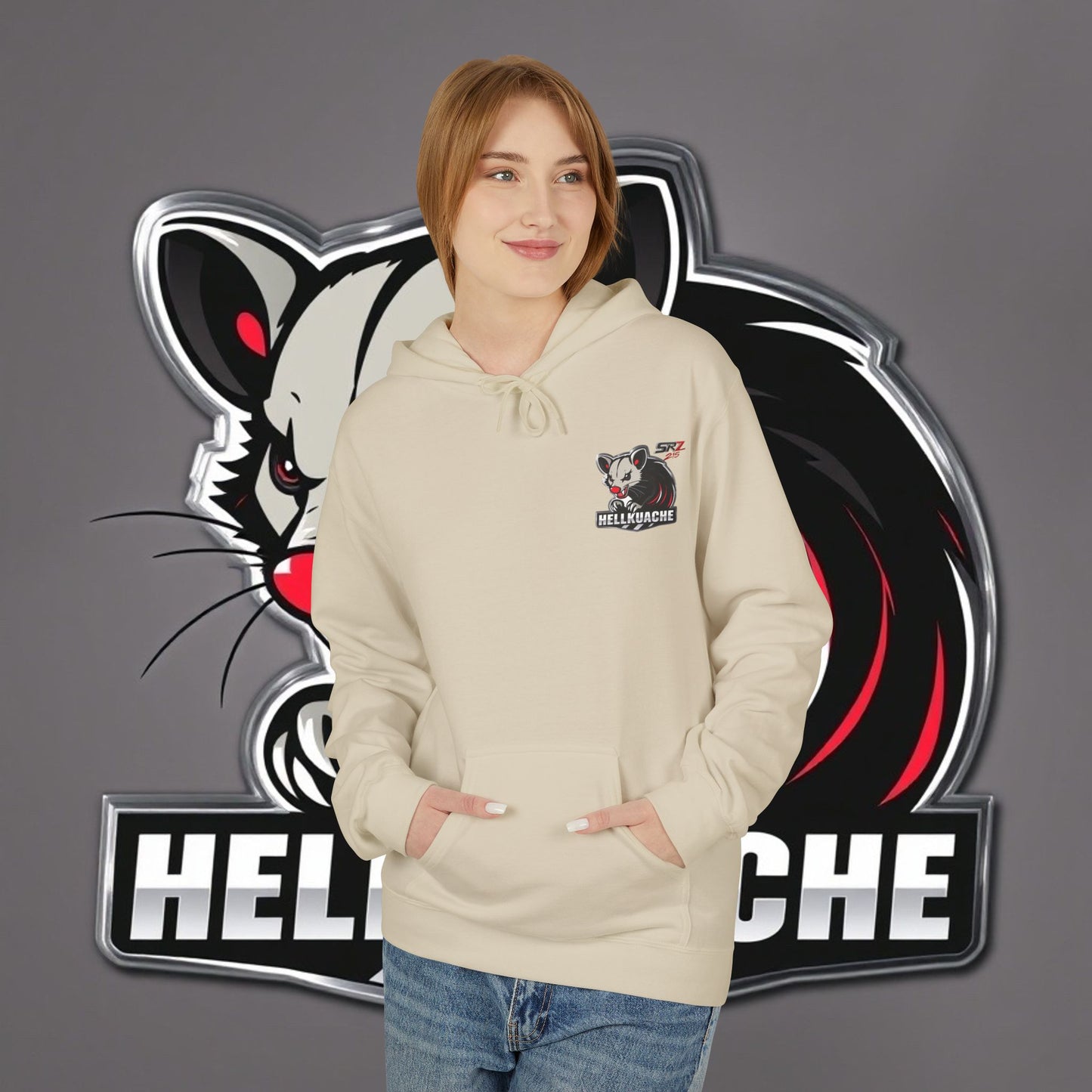 HellKuache Si Cema fleece hoodie