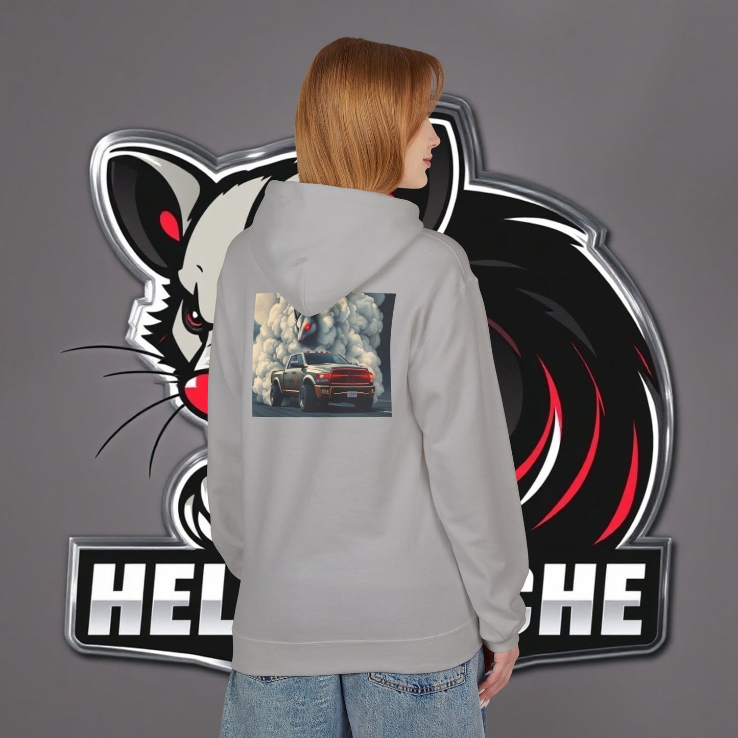 HellKuache Si Cema fleece hoodie