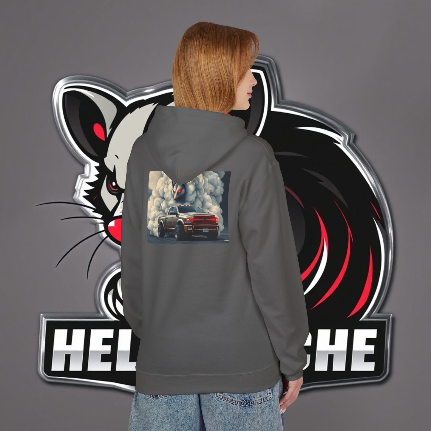 HellKuache Si Cema fleece hoodie