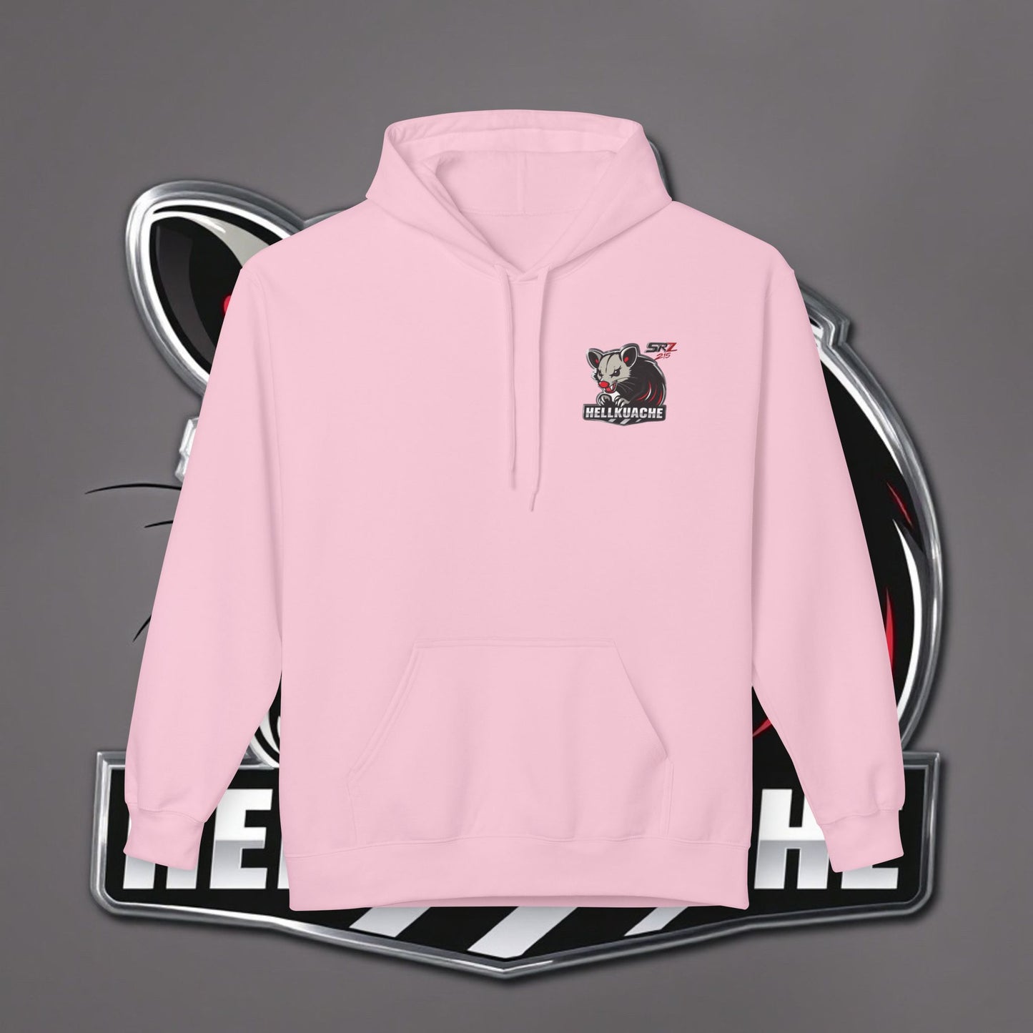 HellKuache Si Cema fleece hoodie