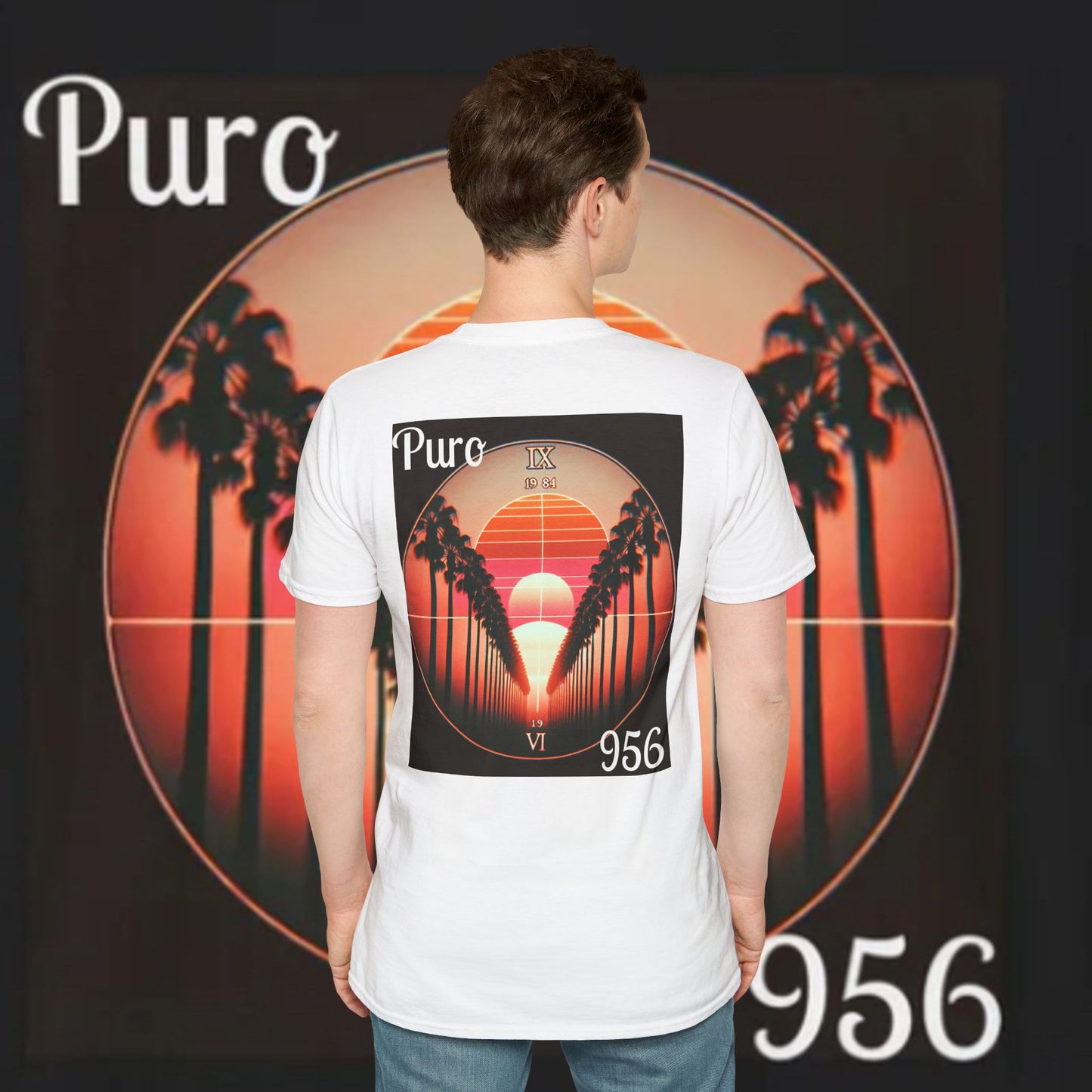 Camiseta unisex de estilo suave 