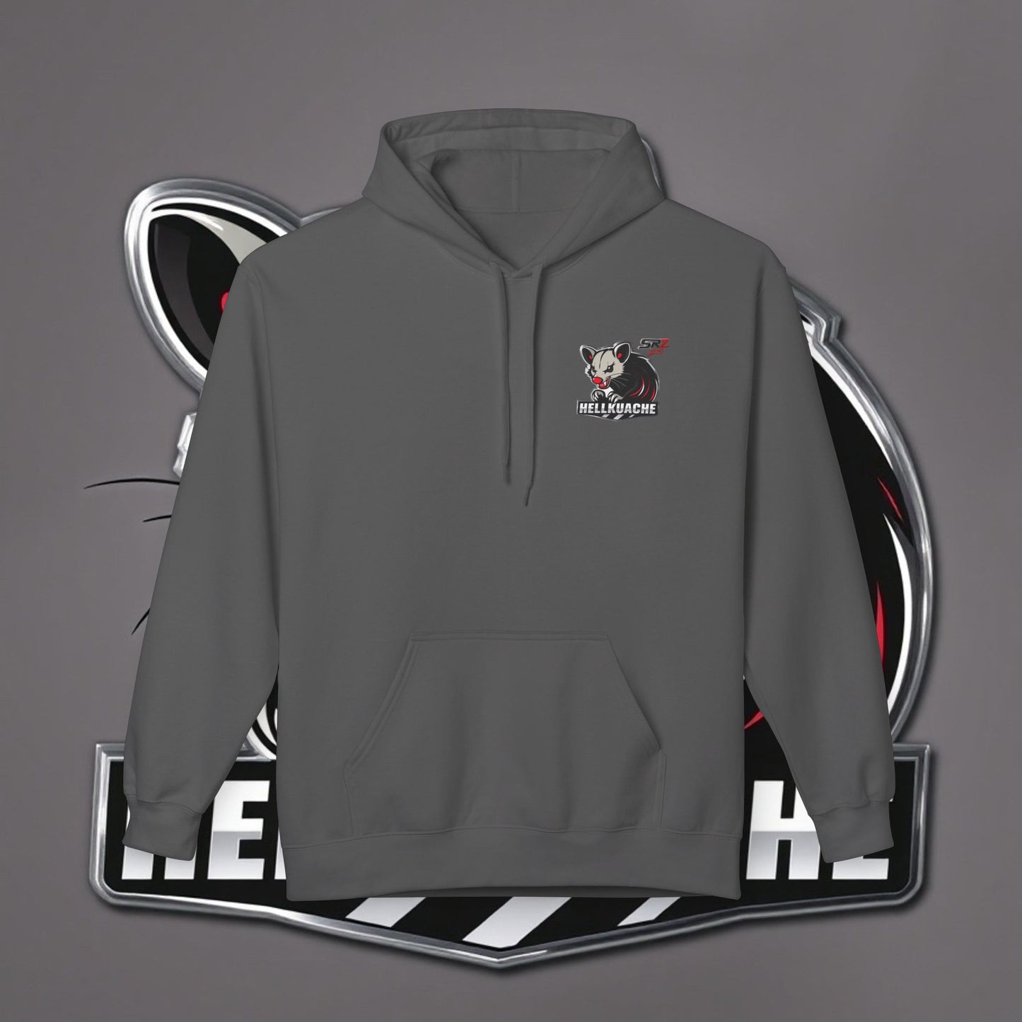 HellKuache Si Cema fleece hoodie