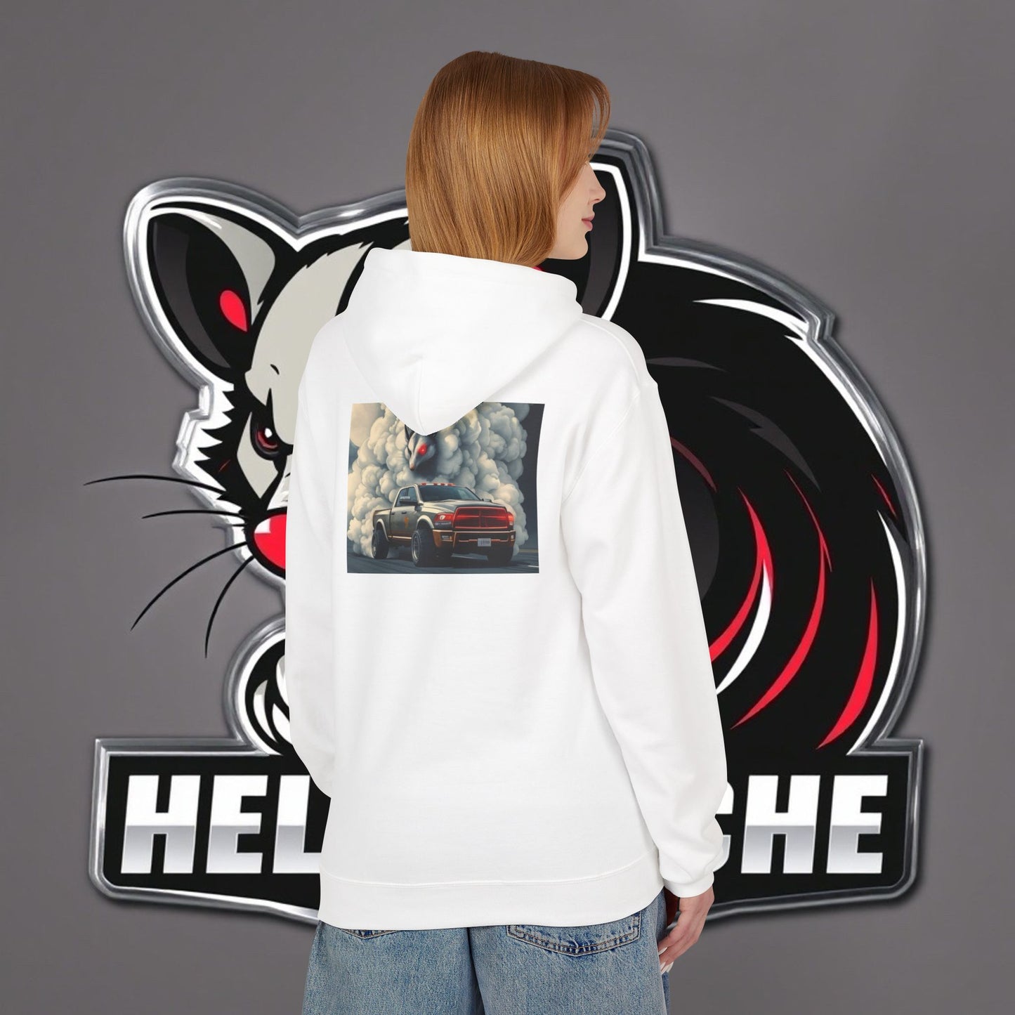 HellKuache Si Cema fleece hoodie