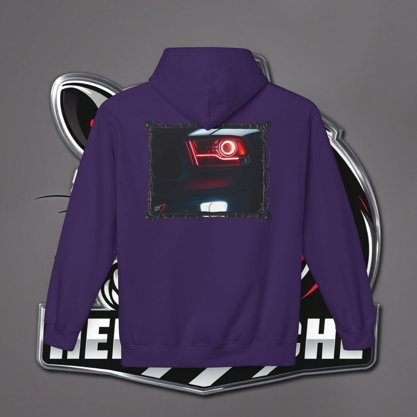 HellKuache fleece hoodie RedEye