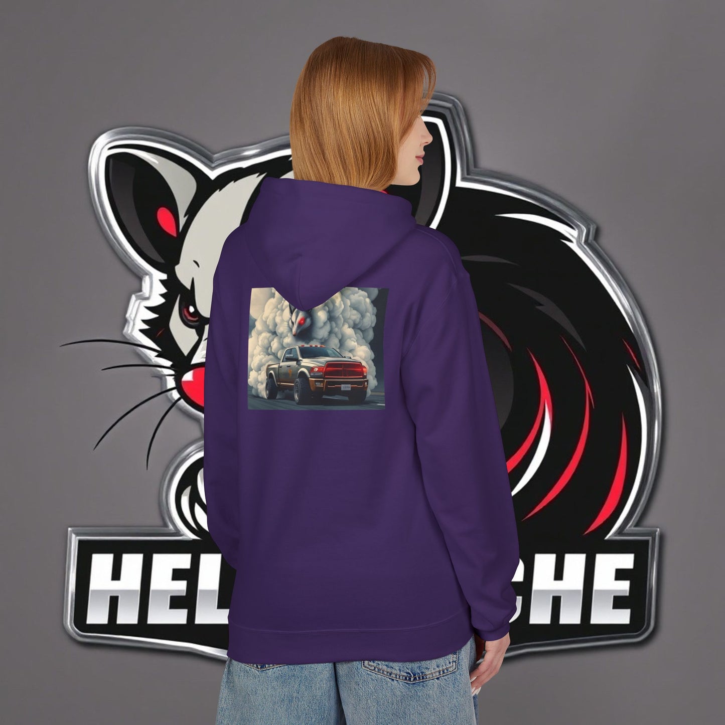 HellKuache Si Cema fleece hoodie